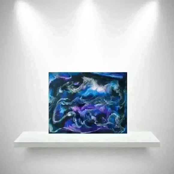 "Expansion" Resin Wall Art - Picture 4 of 5
